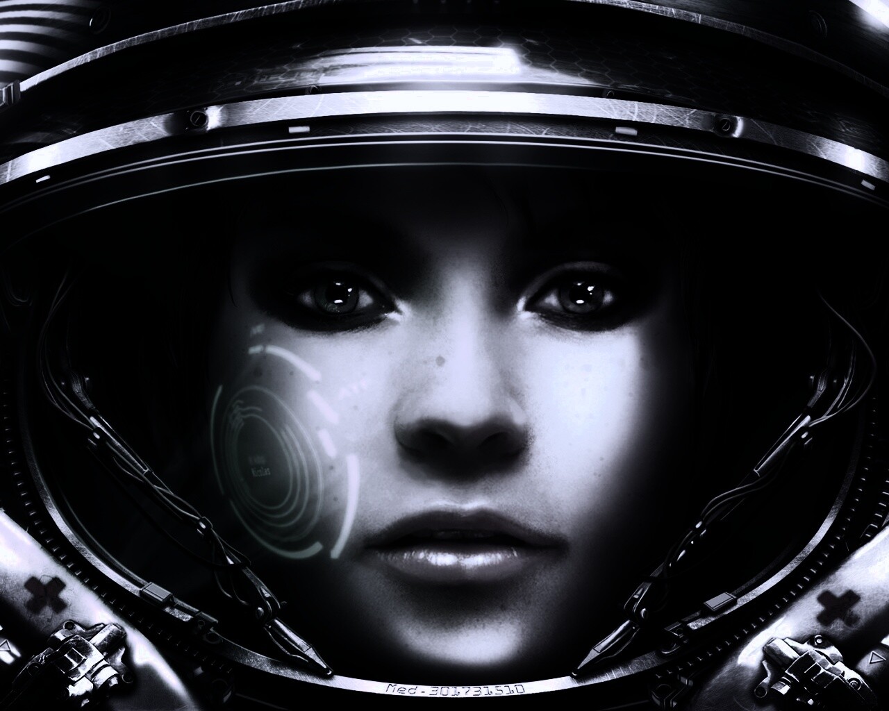 Медик из вселенной Star Craft 2 обои