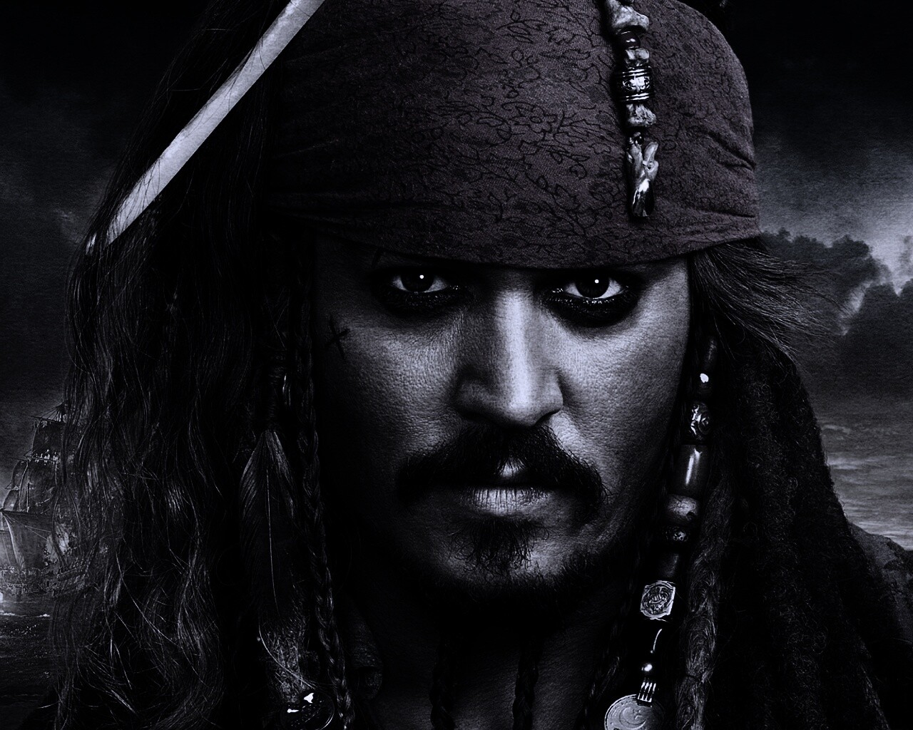 Капитан Джек Воробей обои