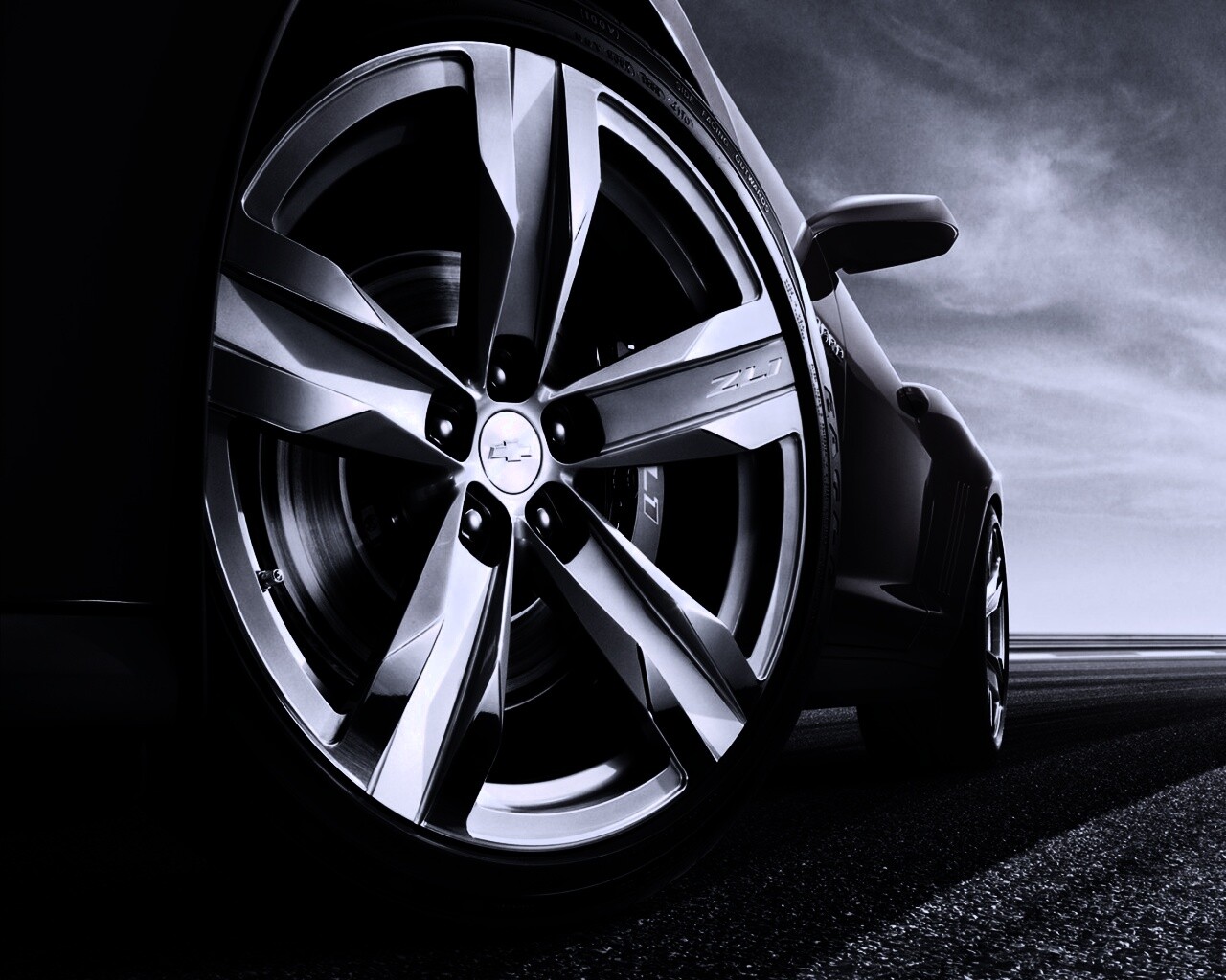 Колесо Шевроле Камаро обои