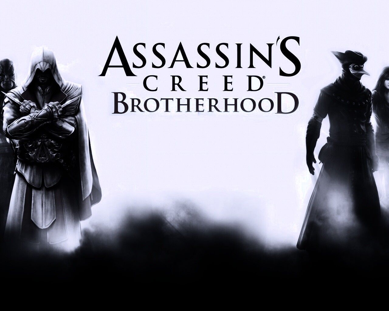 Персонажи игры Assasin"s Creed Brotherhood обои