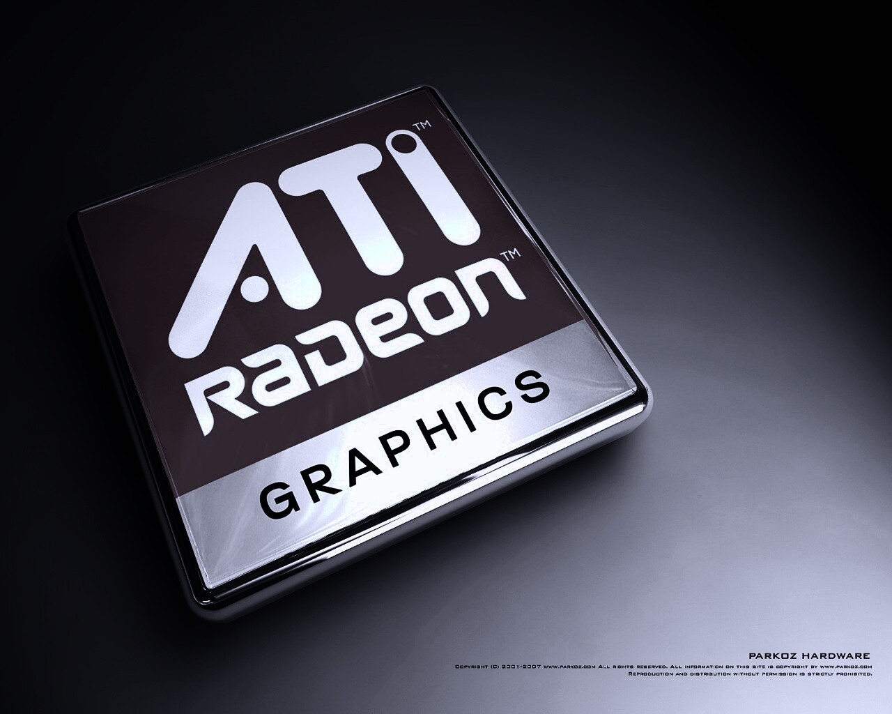 Логотип Ati Radeon Graphics обои