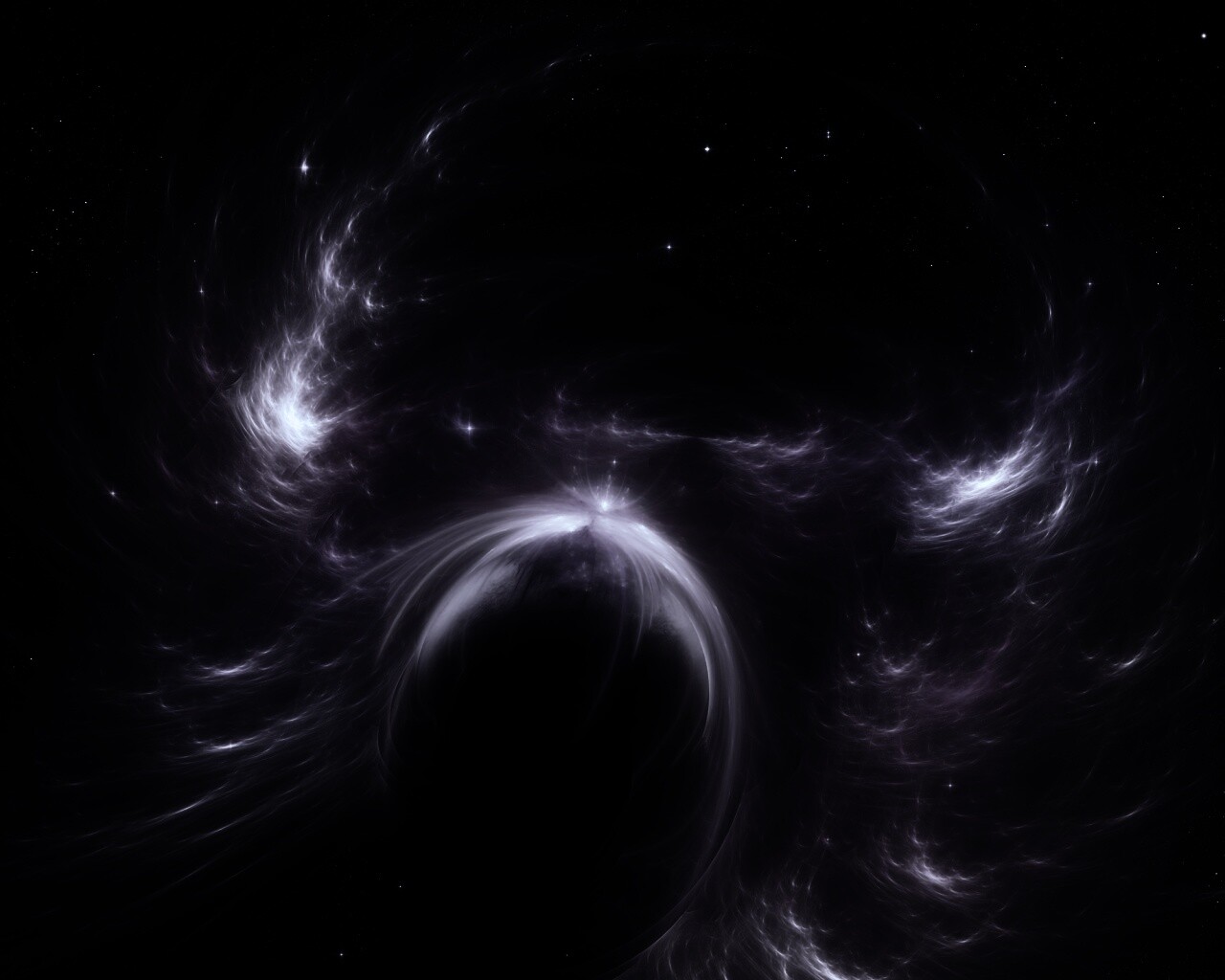 Сиреневая туманность обои