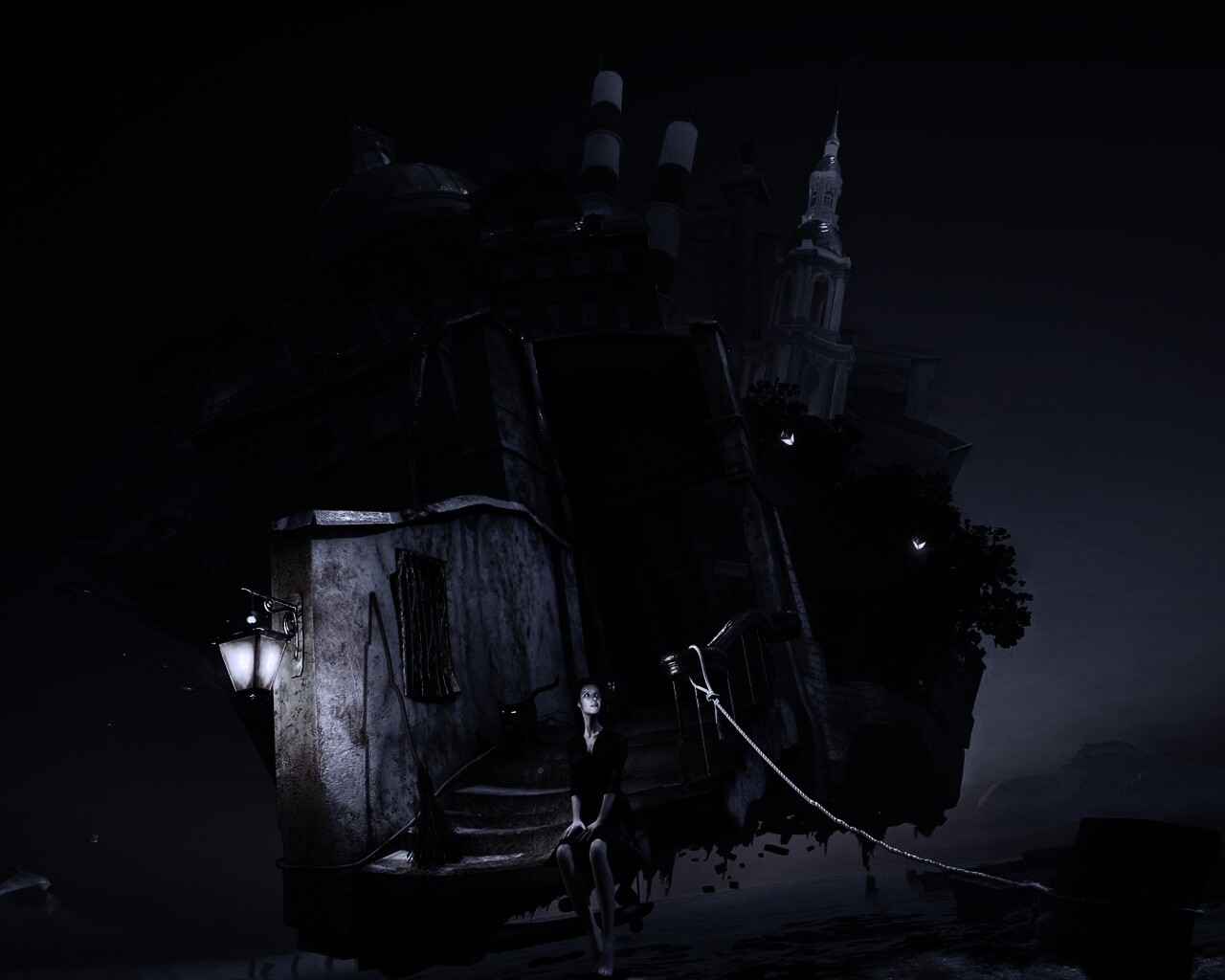 Мрачный Питер обои