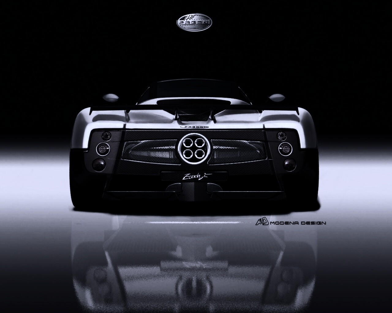 Pagani Zonda рендер обои