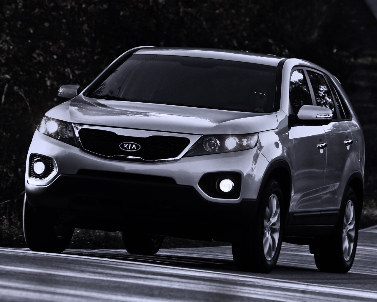 Кроссовер КИА обои