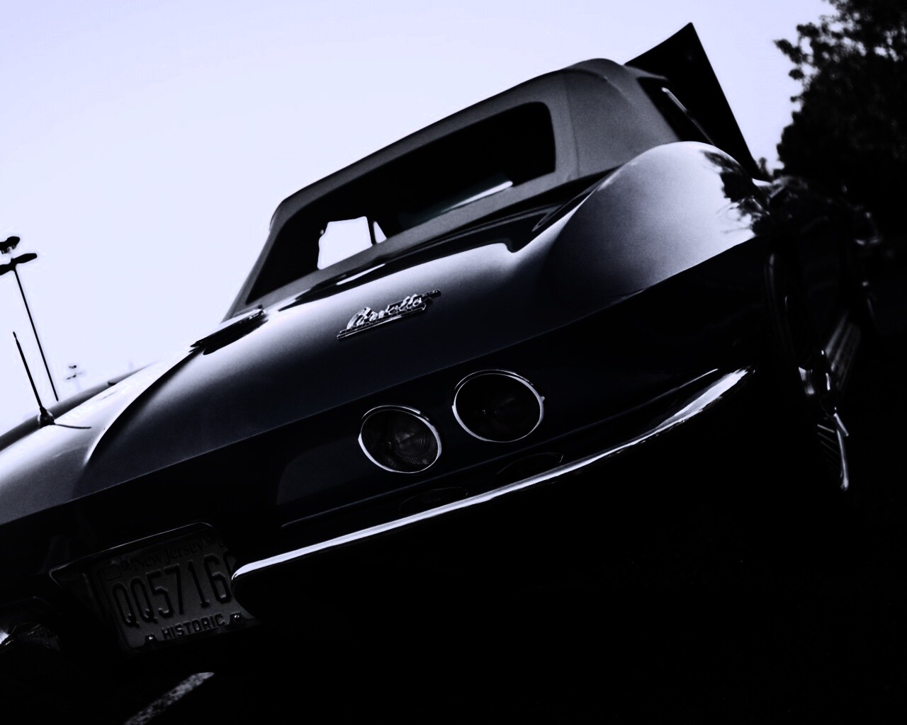 Ретро Chevrolet Corvette обои