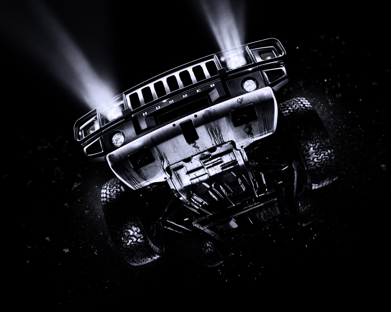 Хаммер в полете обои