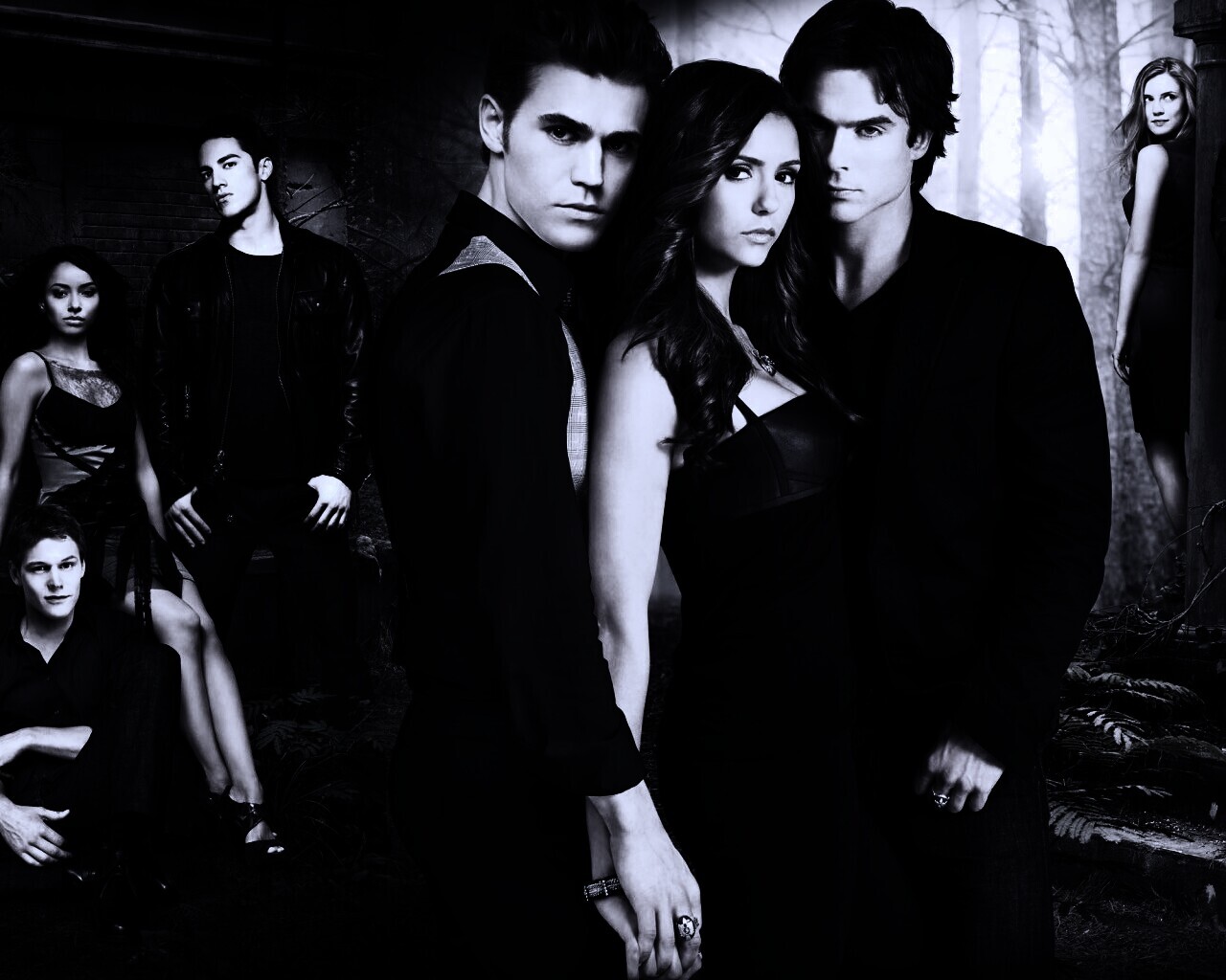 Дневники вампира обои