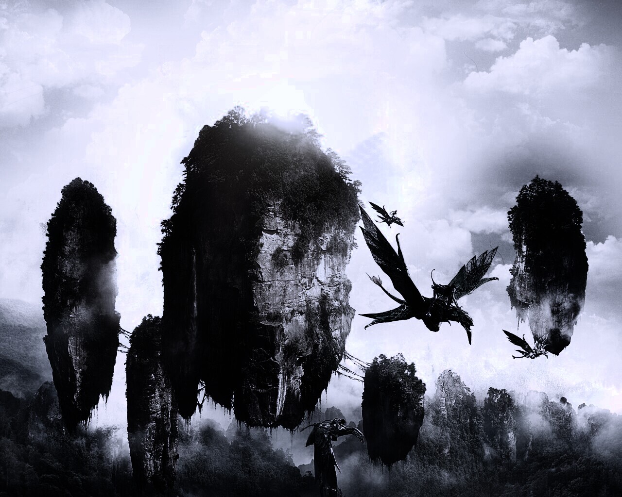 Аватар, планета Пандора обои