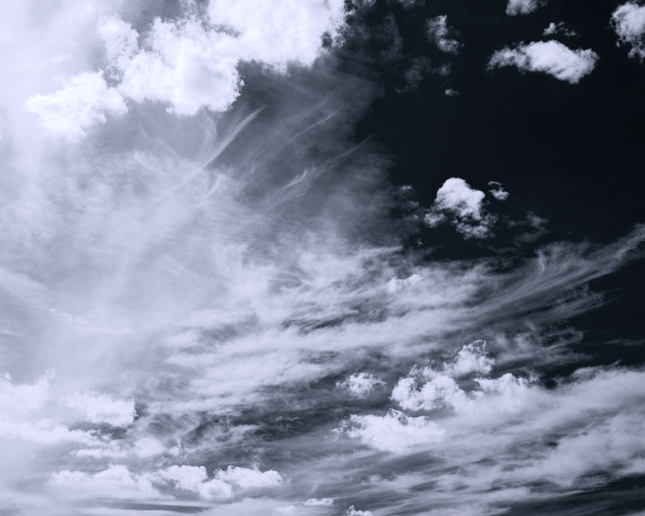 Голубое небо обои