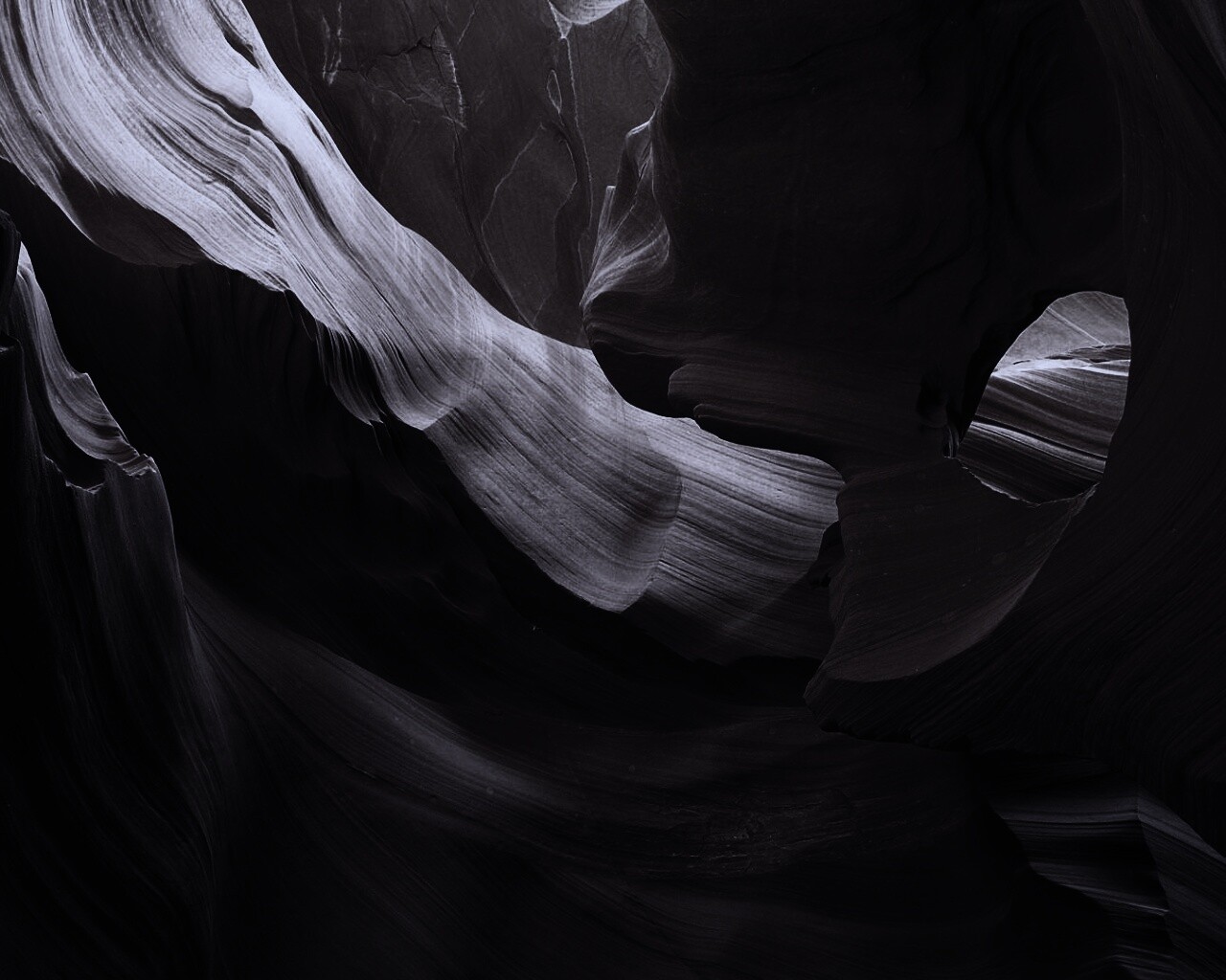 Оранжевая пещера обои