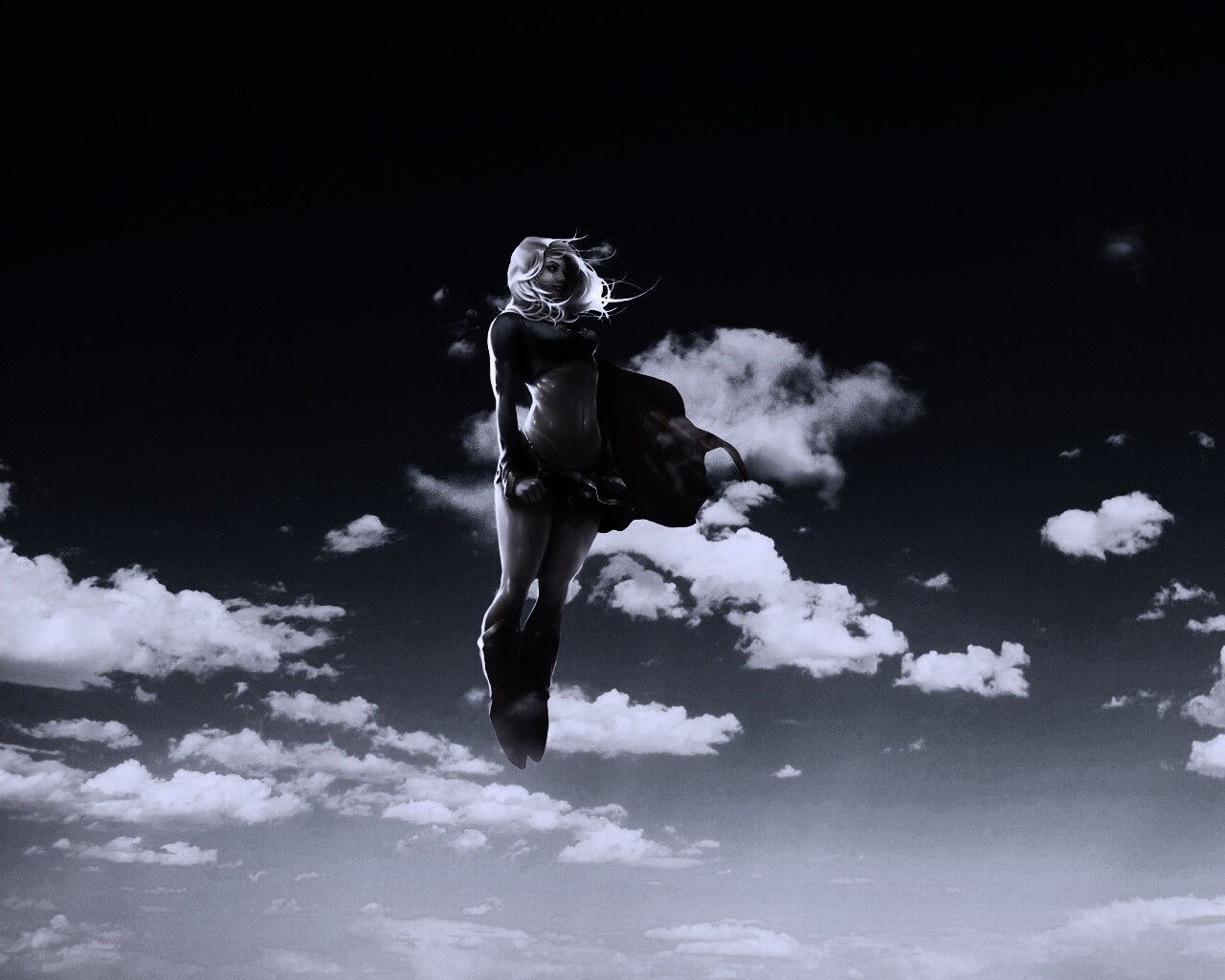 Супердевушка обои