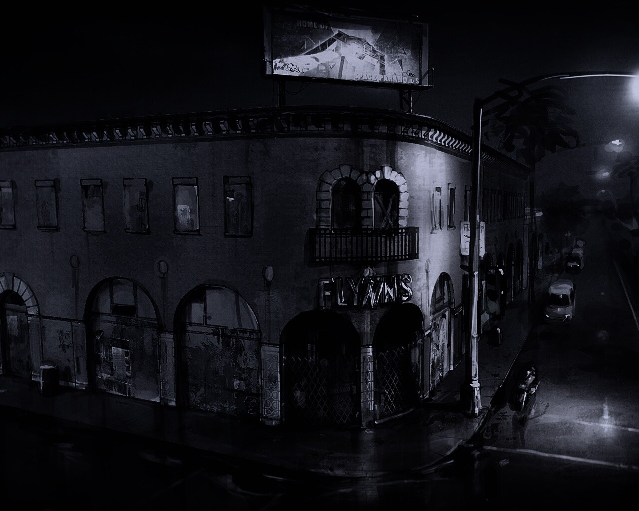 Зал игровых автоматов Флина обои