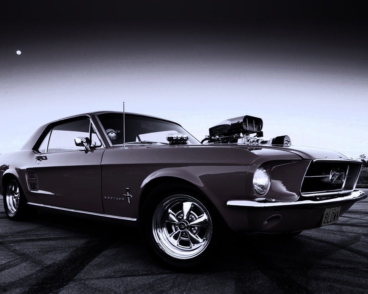 Мускулкар Ford Mustang обои