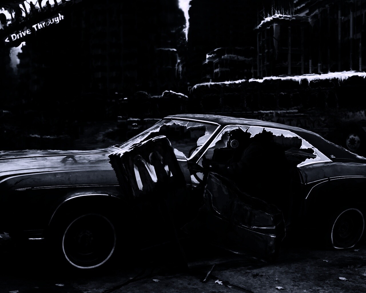 Картина запустения обои