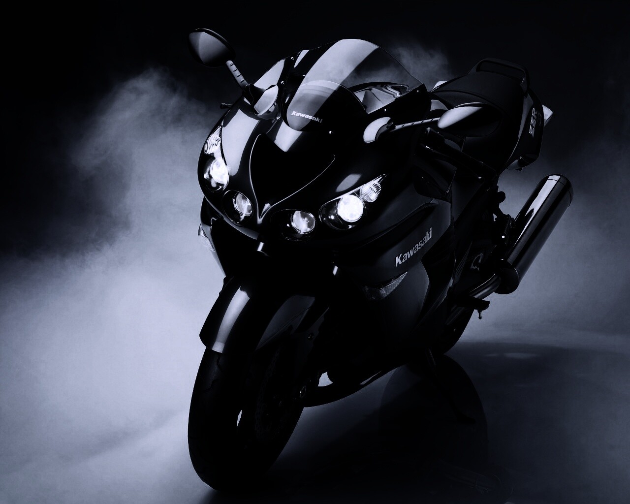 Мотоцикл Кавасаки ZX14 обои