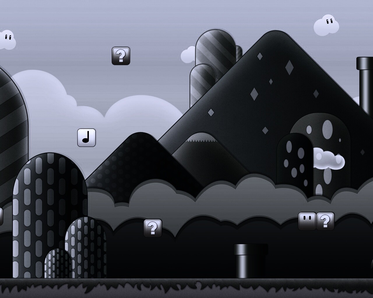 Мир Супермарио обои