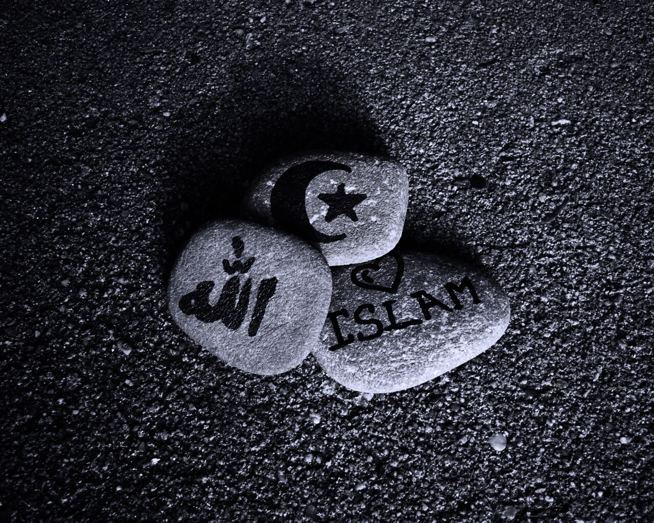 Религия на камнях обои