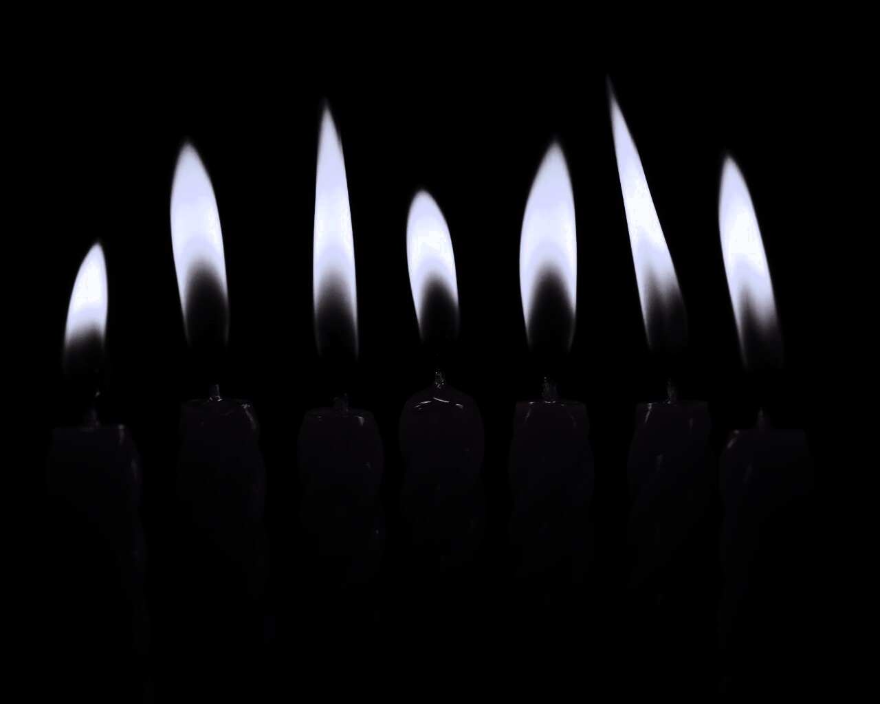 Красные свечи обои