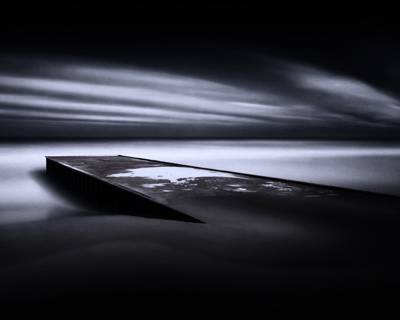 Пирс на пляже обои