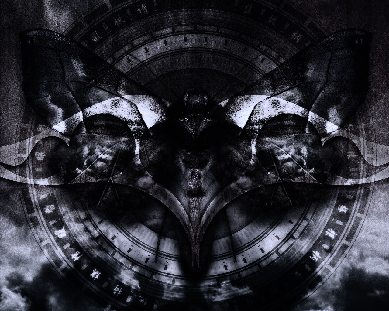 Красивая фэнтезийная бабочка обои