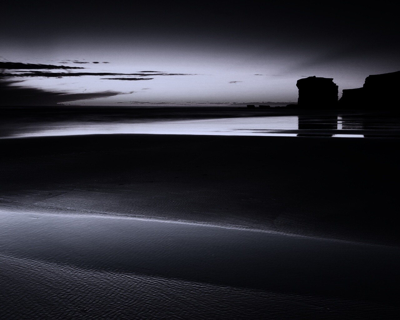 Песчанная отмель обои