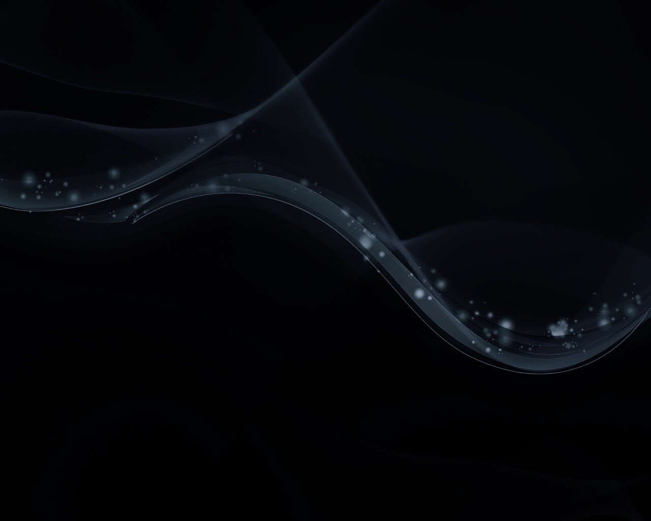 Синяя абстрактная волна обои