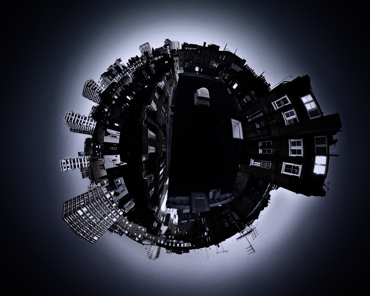 Весь город обои