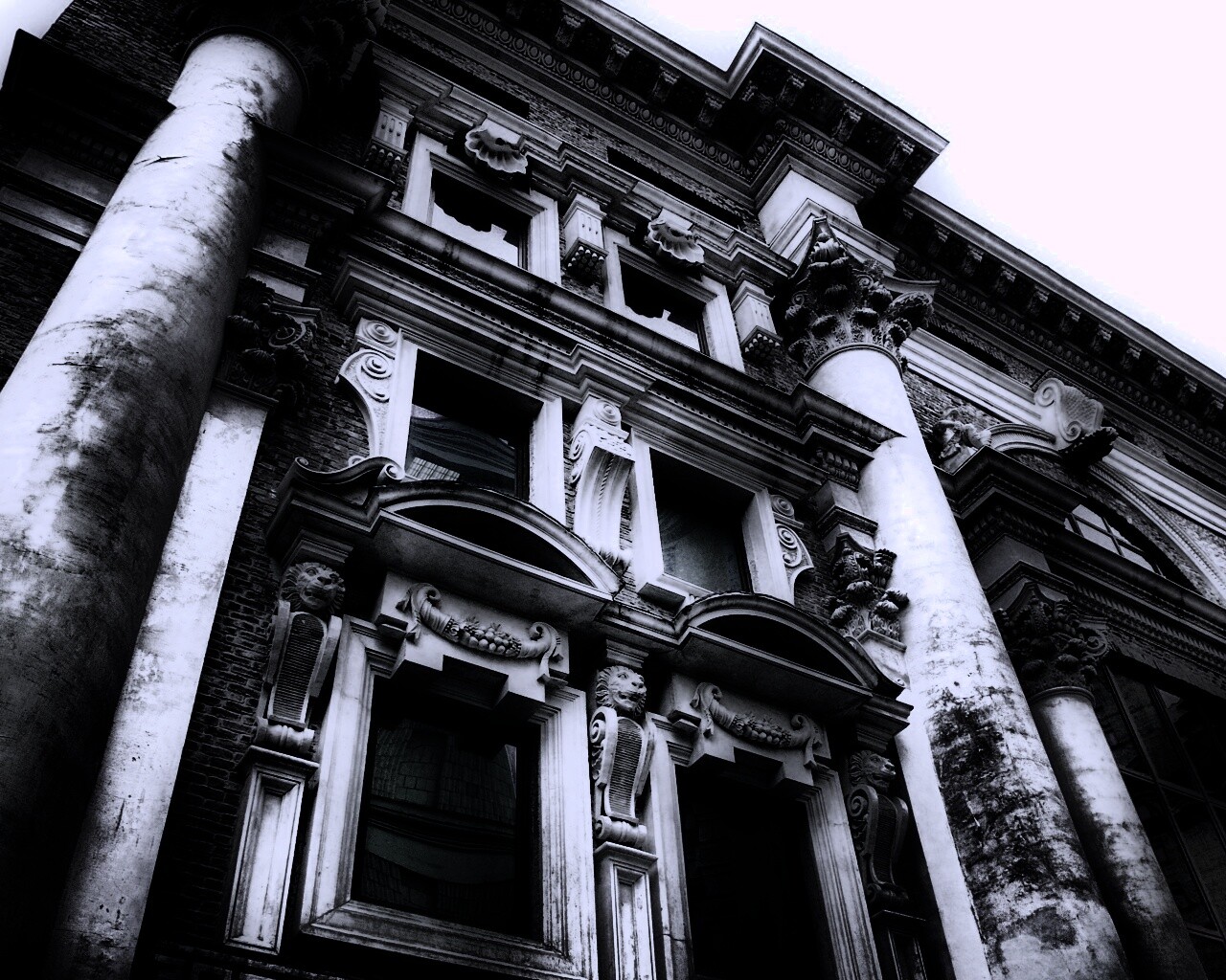 Старое здание обои