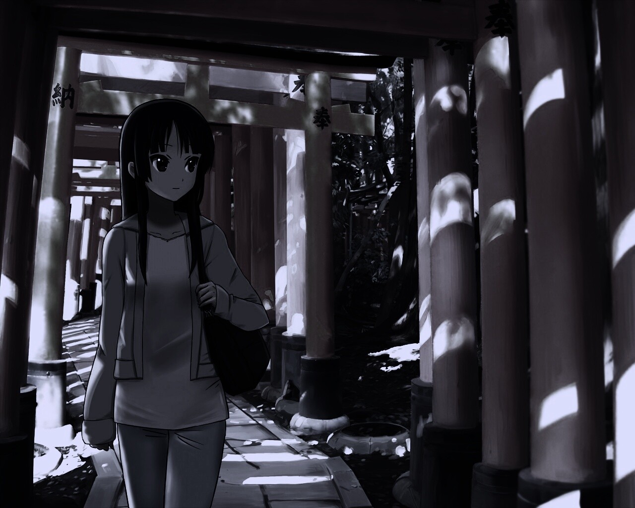 Акияма Мио обои