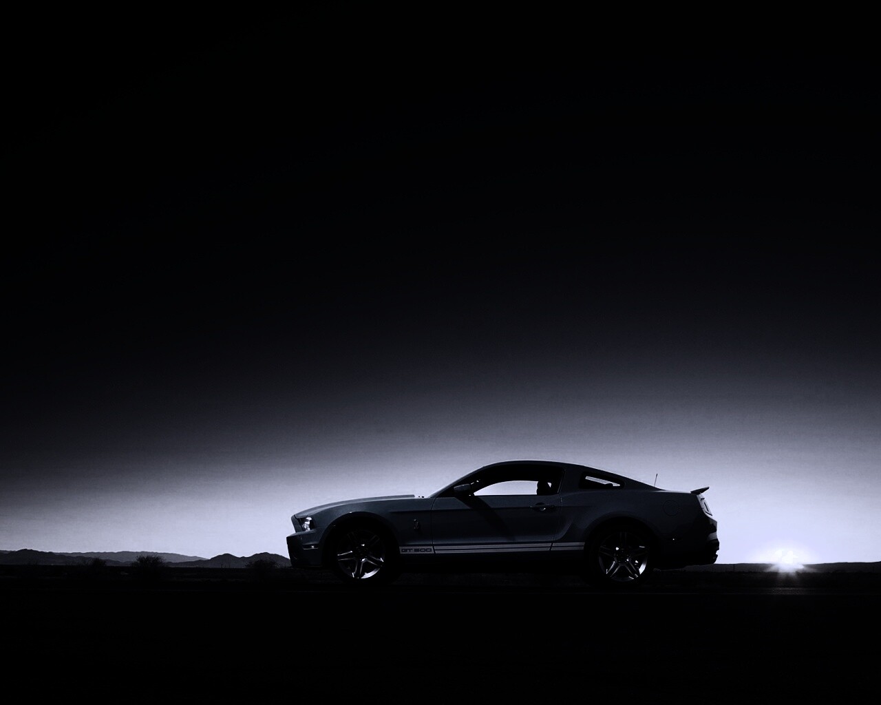 Синий форд мустанг обои