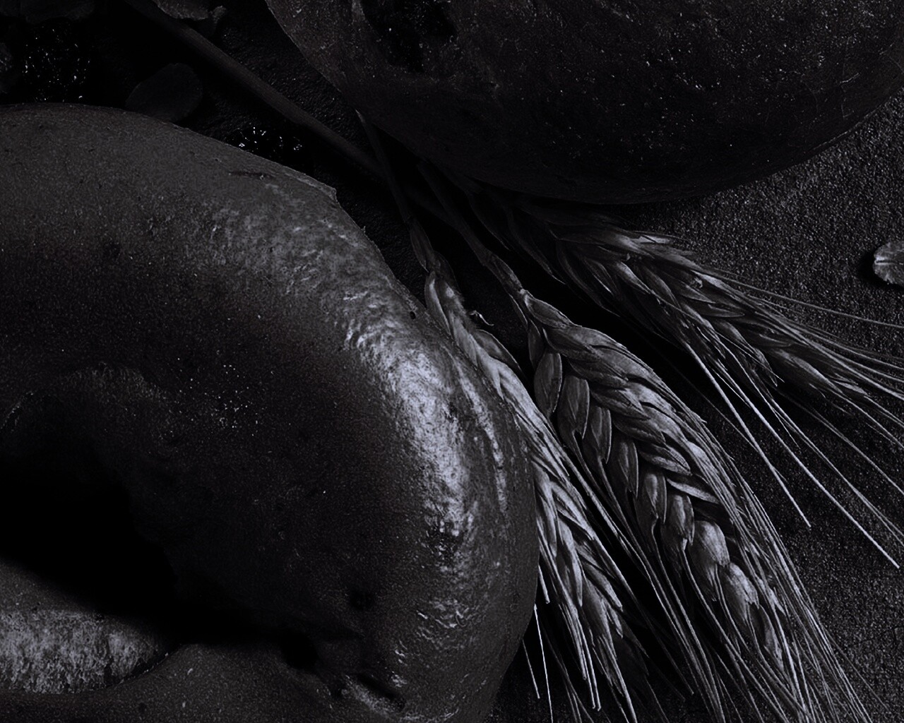 Свежие булочки обои