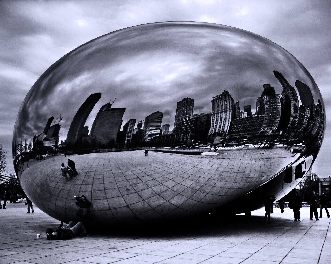 Облачные ворота обои