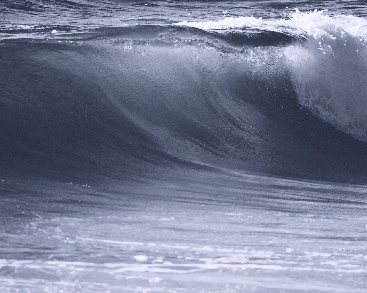 Океанская волна обои