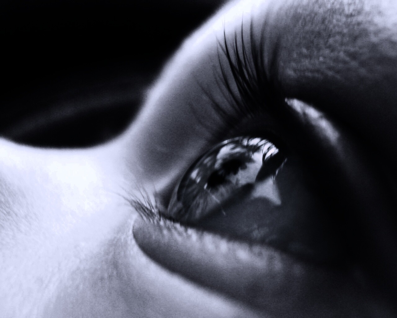 Ясный взгляд младенца обои