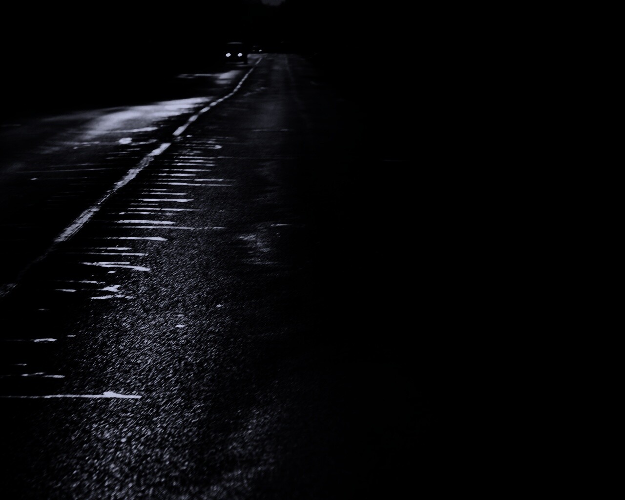 Ночная дорога обои