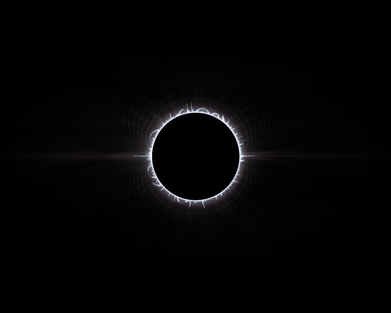 Солнецное затмение обои