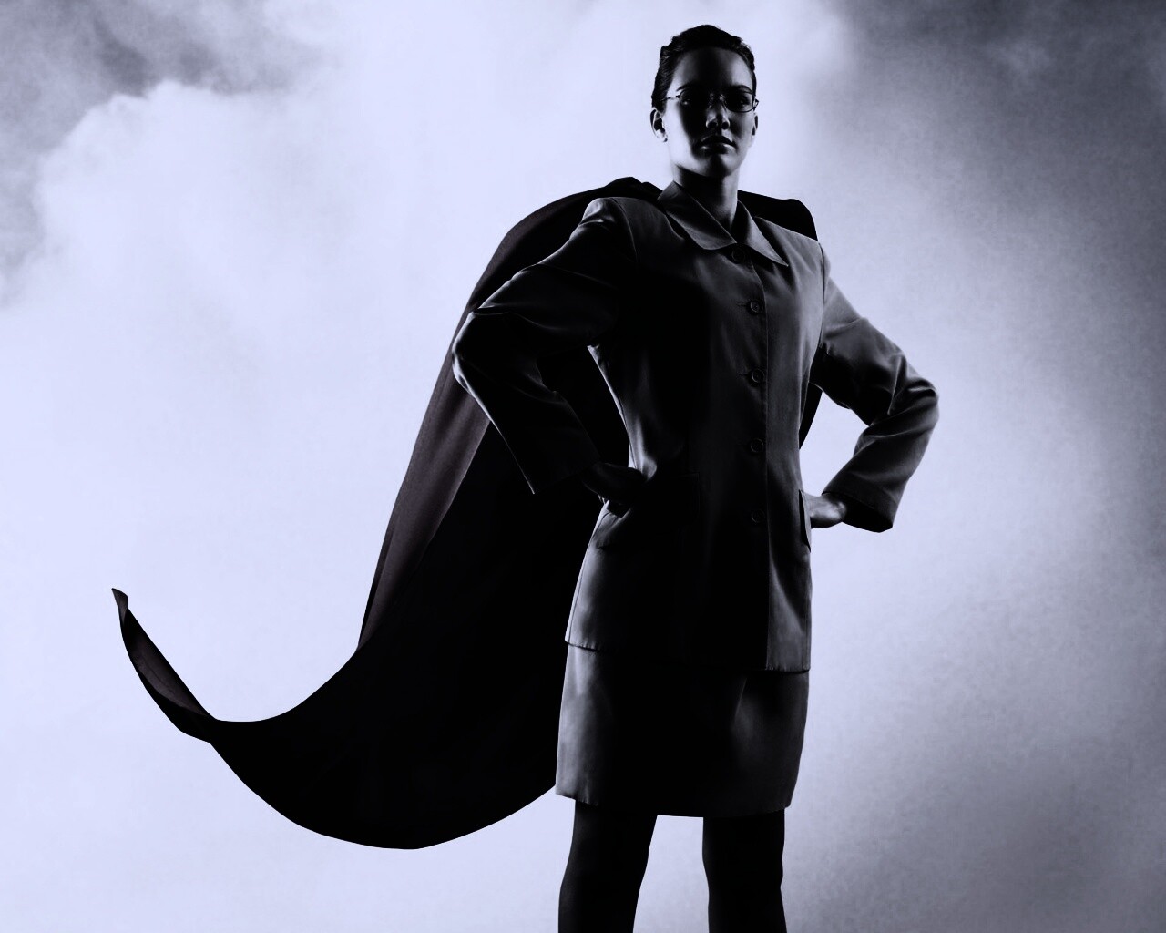 Офисный супергерой обои