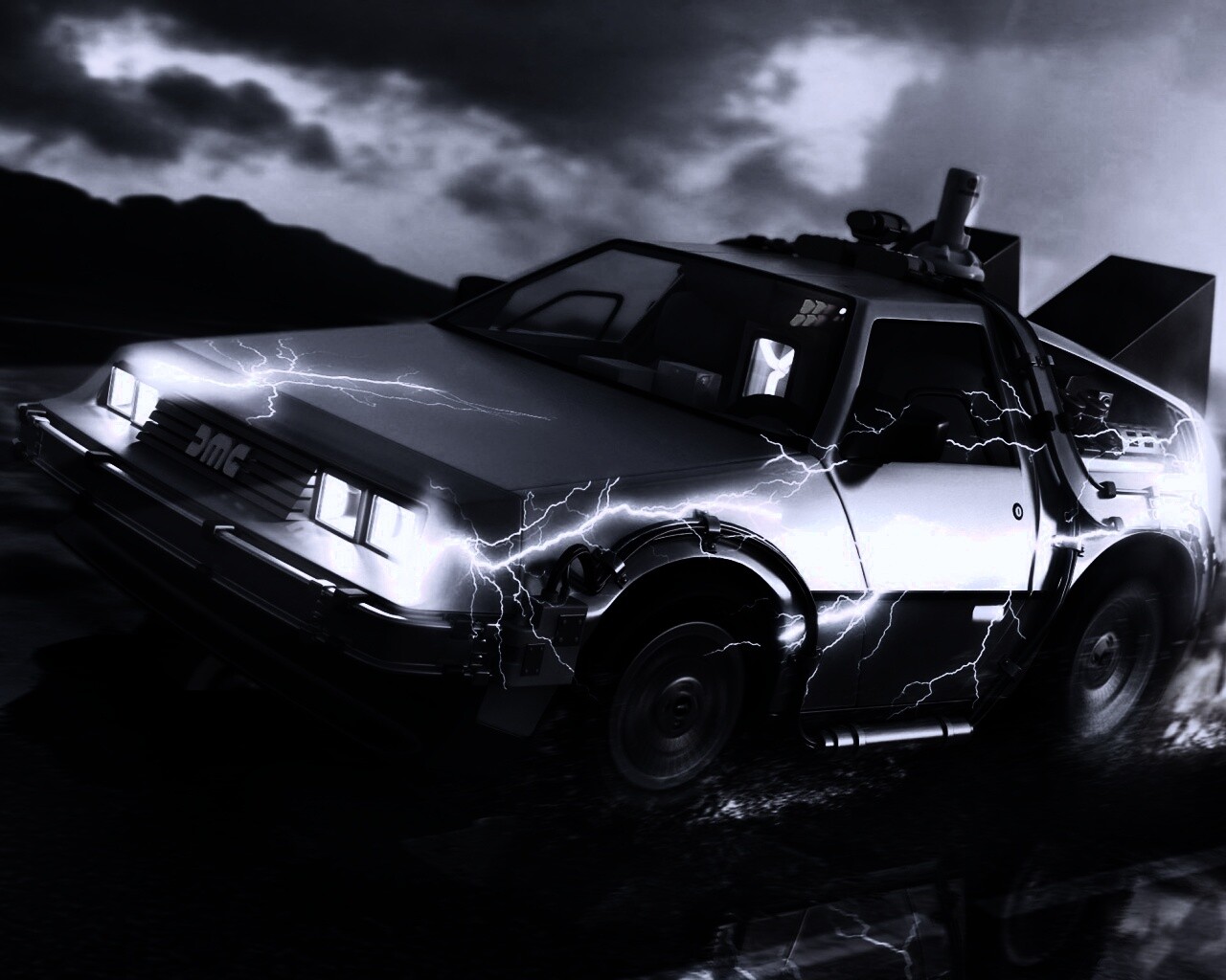 Машина времени обои