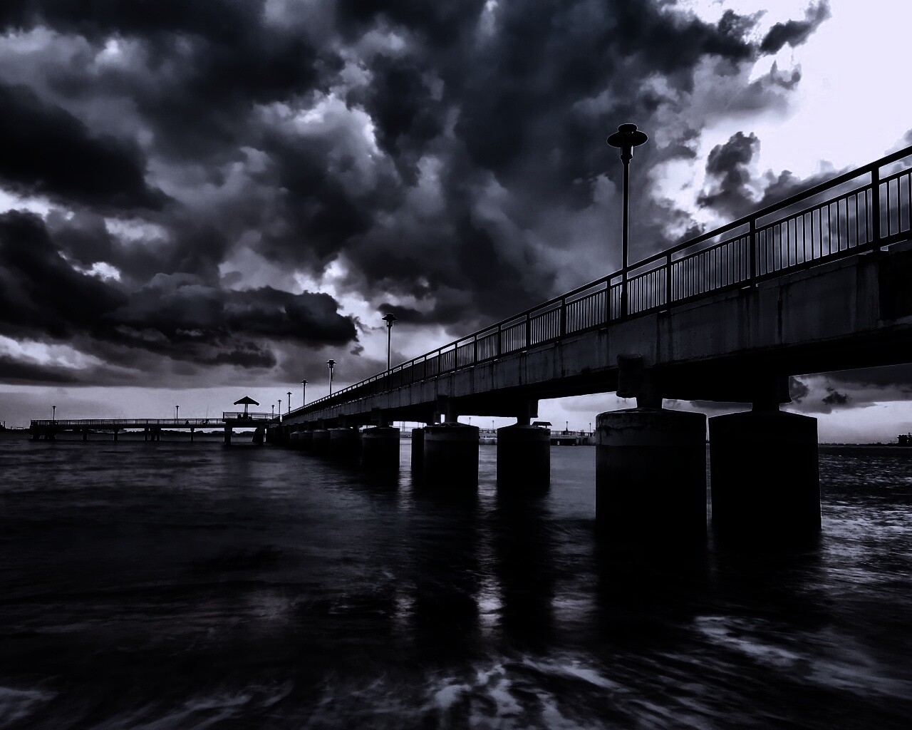 Длинный пирс обои