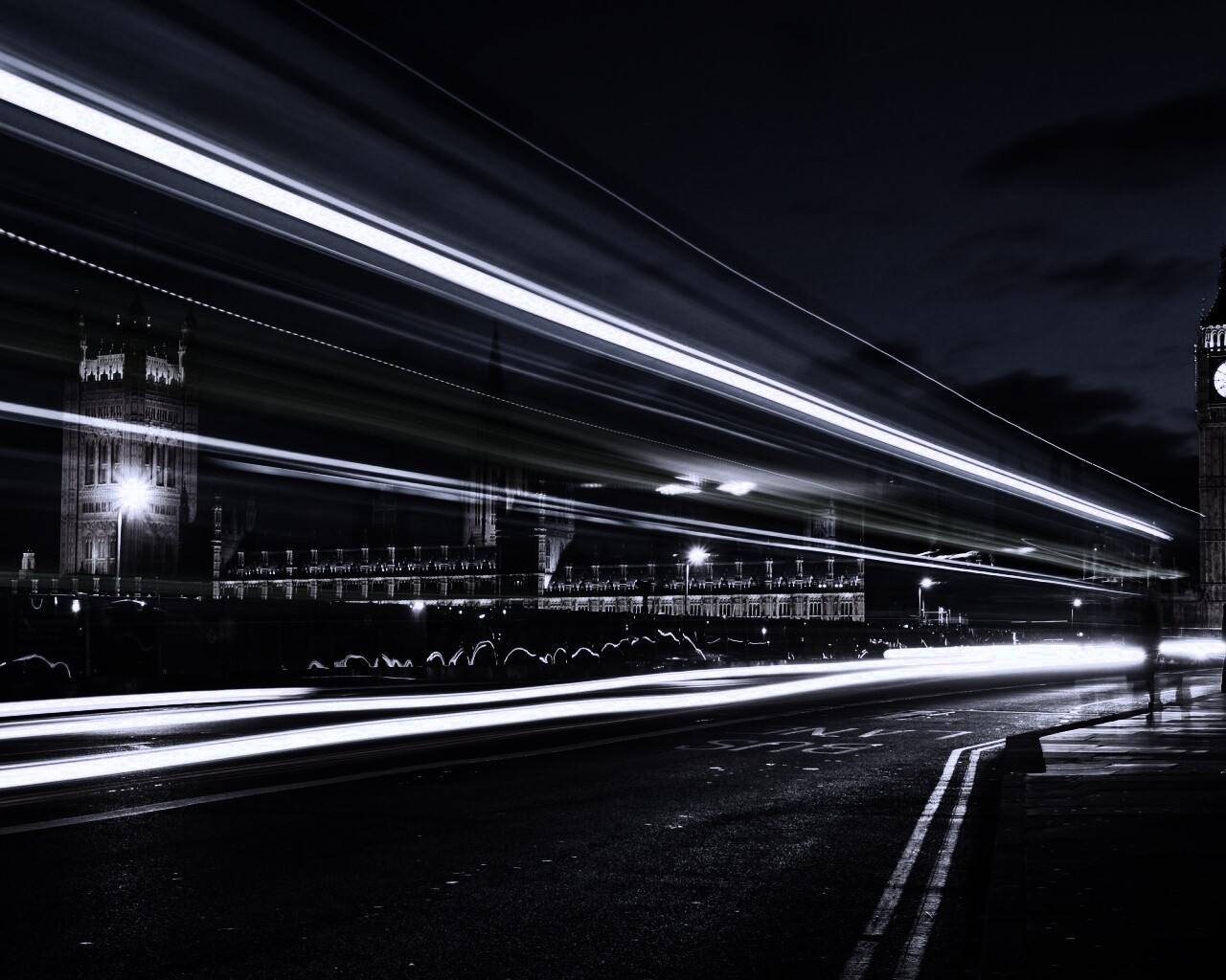 Лондон в движении обои