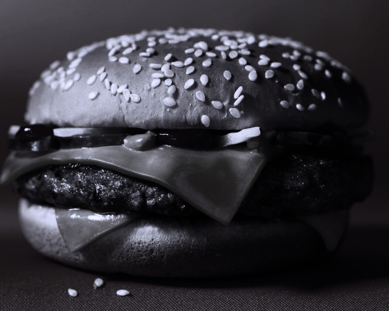 Сочный чизбургер обои