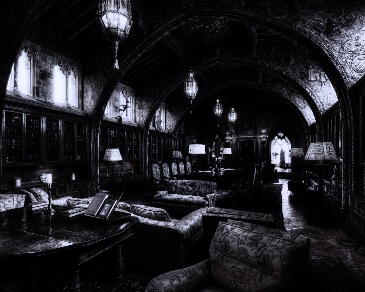 Библиотека обои