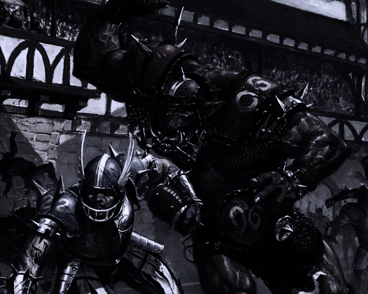 Игра людей и орков обои