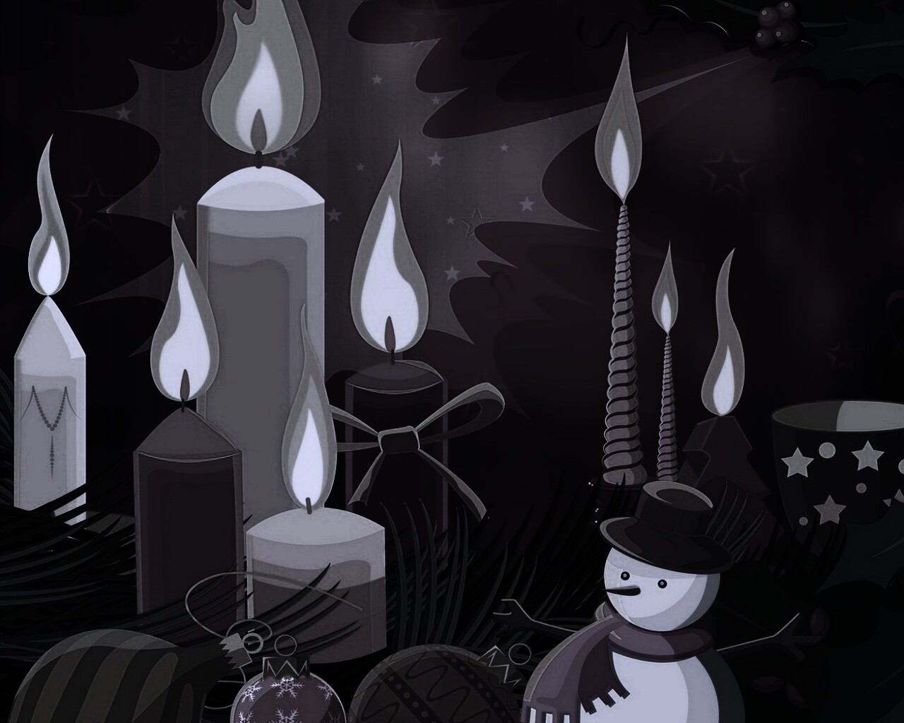 Новогодние обои