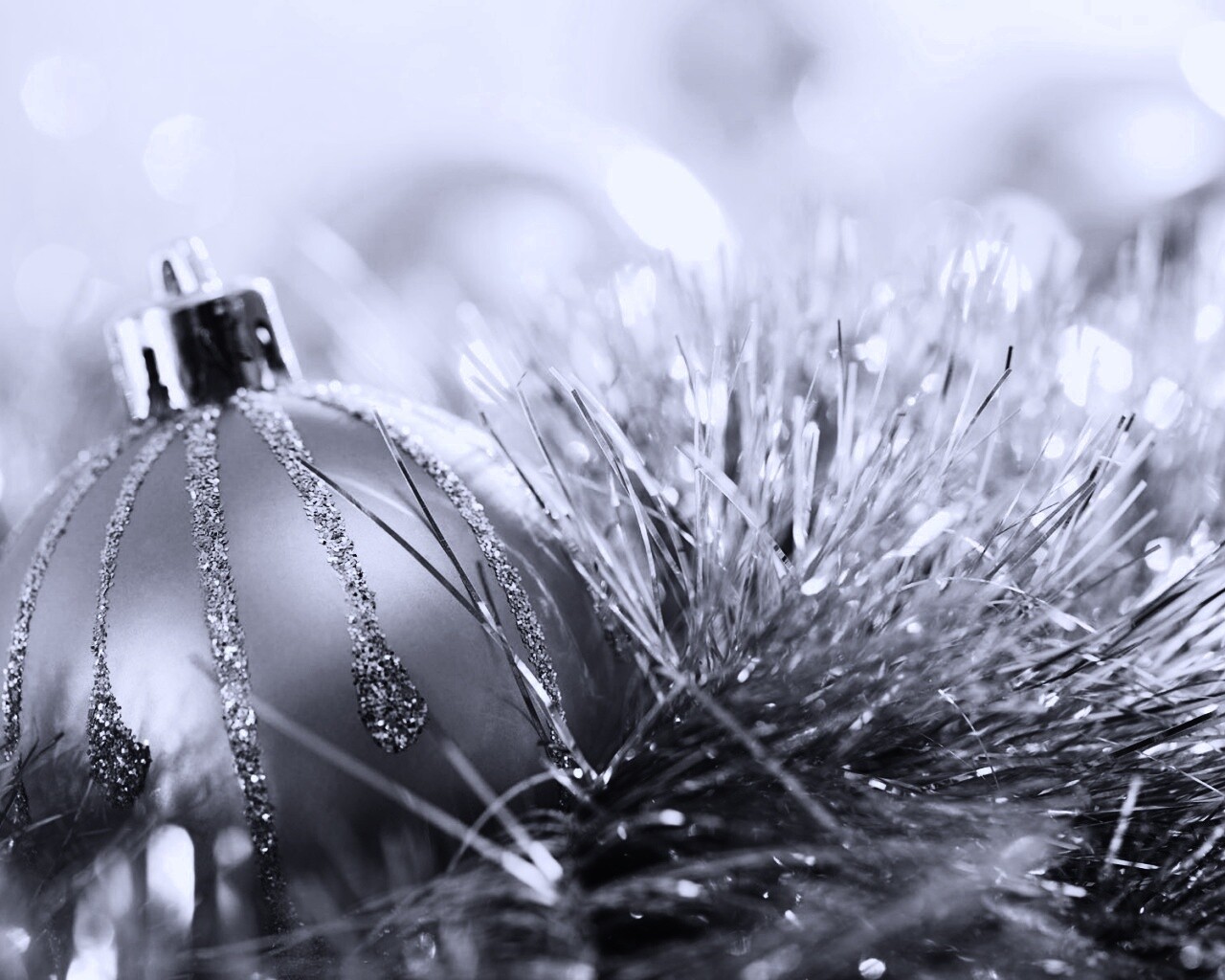 Новогонее украшение обои