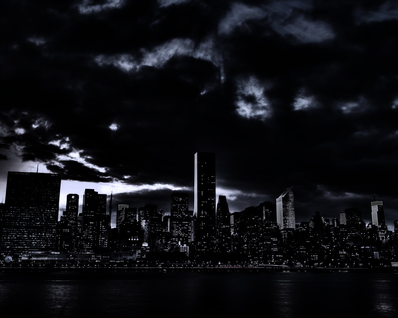 Красивый город обои