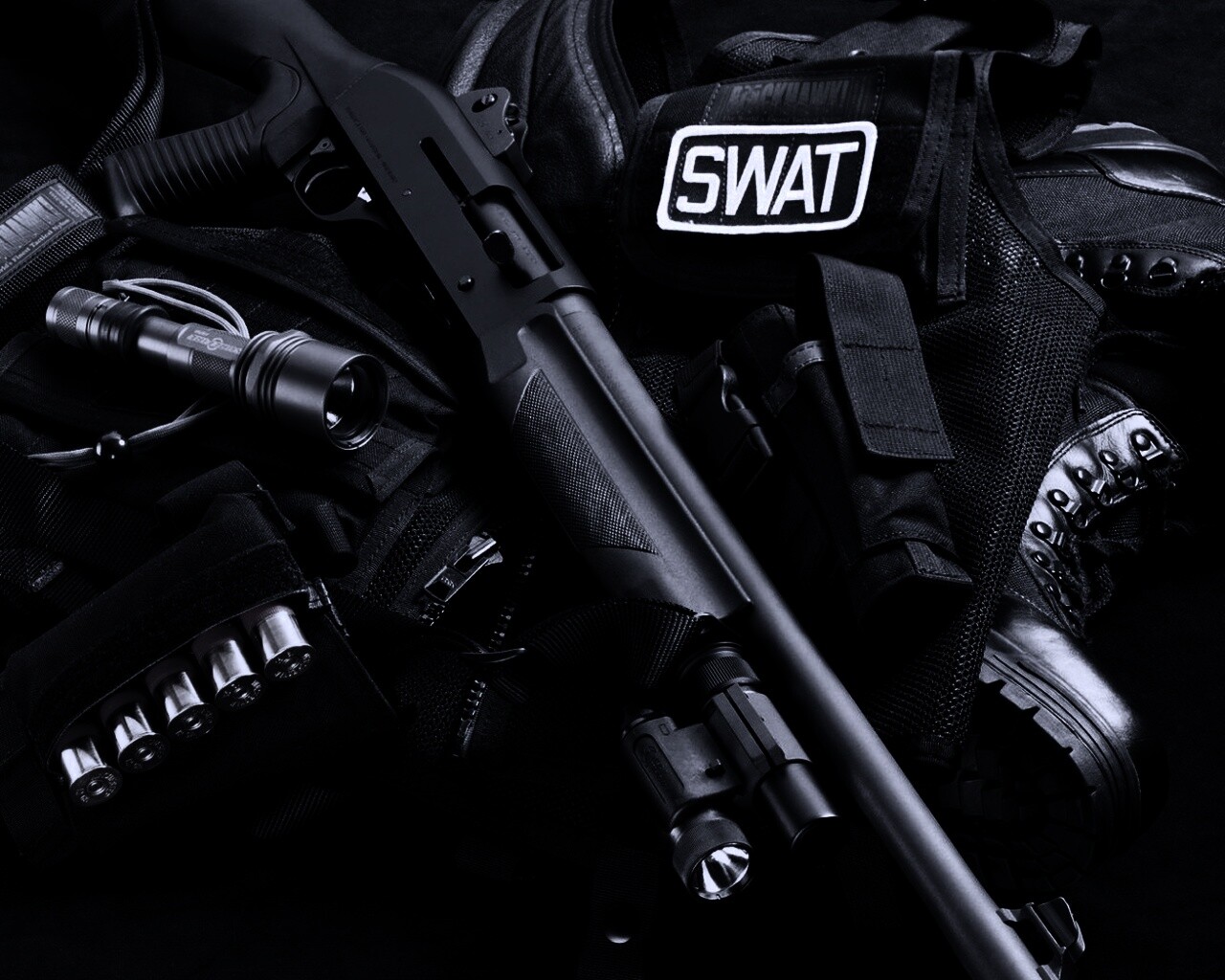Снаряжение SWAT обои