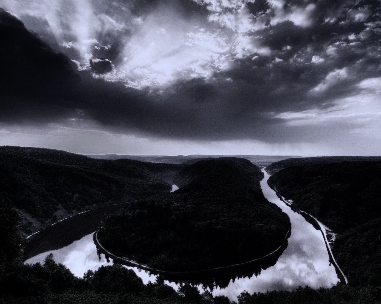 Извилистый каньон обои