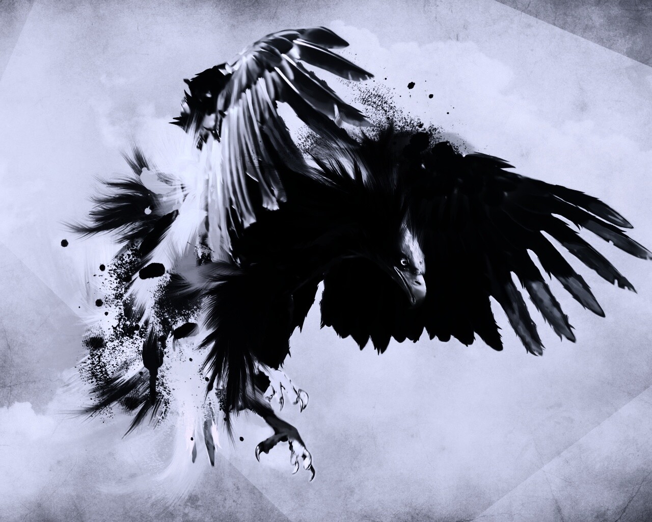 Скетч с орлом обои